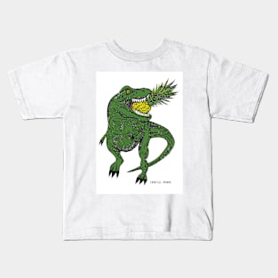 Pina Colada white Kids T-Shirt